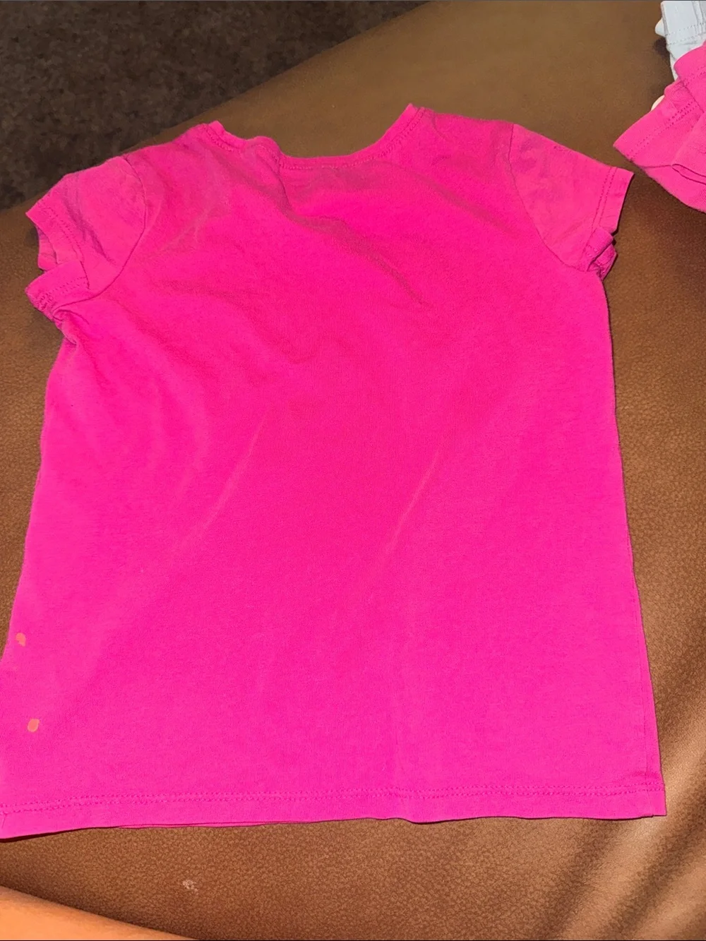 2  Pink Graphic Logo Tees Size 5